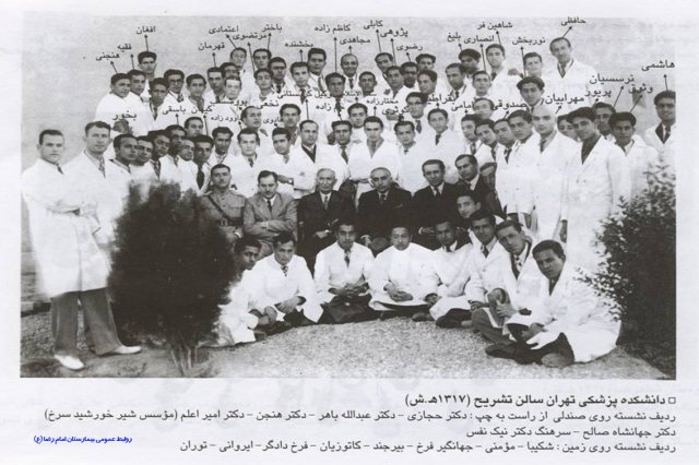 دانشکده پزشکی تهران سالن تشریح سال 1317