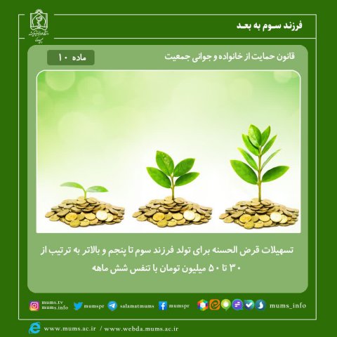 قوانین حمایت از خانواده و جوانی جمعیت