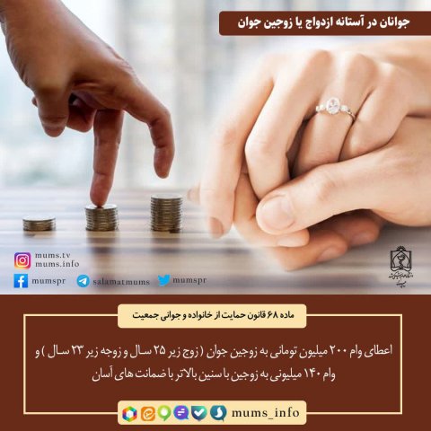 قوانین حمایت از خانواده و جوانی جمعیت 