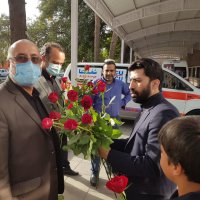 استقبال مسئولین دانشگاهی از زائرین پیاده امام رضا(ع) در دهه پایانی صفر