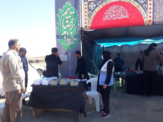 آمادگی کامل شبکه بهداشت و درمان فریمان برای استقبال از زائرین پیاده امام رضا (ع)