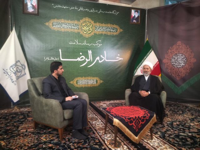 حضور مسئولین کشوری، استانی و دانشگاهی در موکب رسانه سلامت خادم الرضا(ع)