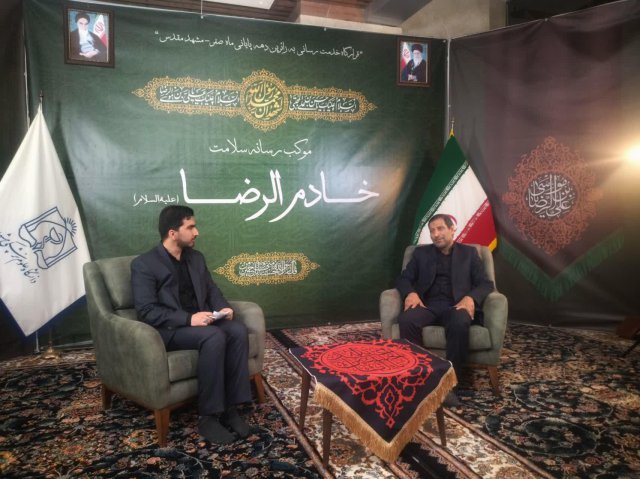 حضور مسئولین کشوری، استانی و دانشگاهی در موکب رسانه سلامت خادم الرضا(ع)