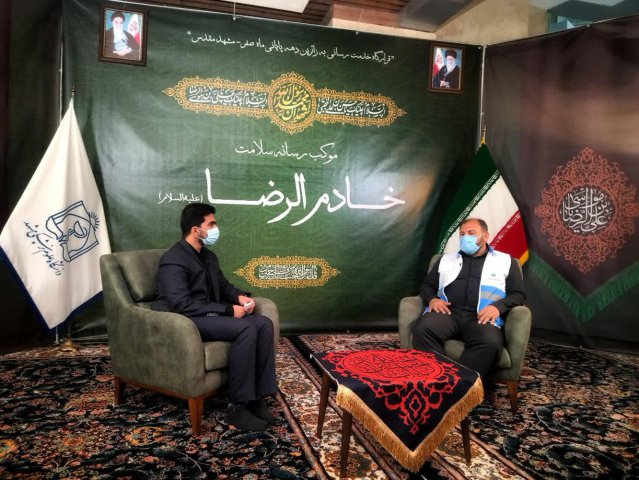 حضور مسئولین کشوری، استانی و دانشگاهی در موکب رسانه سلامت خادم الرضا(ع)