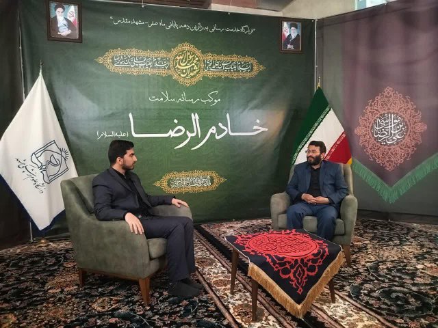 حضور مسئولین کشوری، استانی و دانشگاهی در موکب رسانه سلامت خادم الرضا(ع)