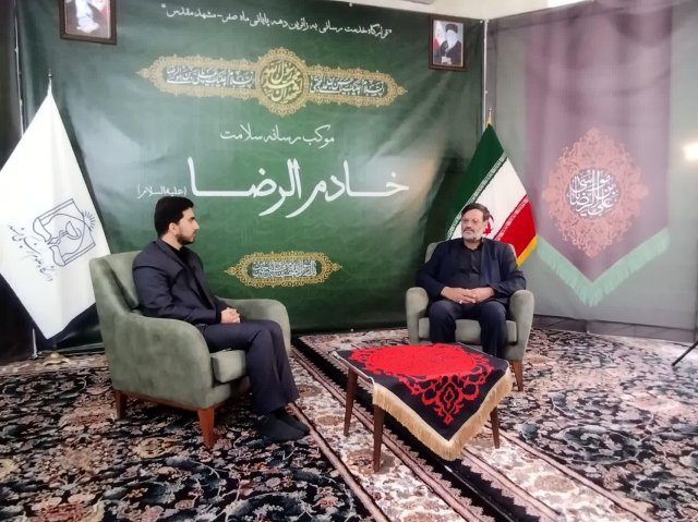 حضور مسئولین کشوری، استانی و دانشگاهی در موکب رسانه سلامت خادم الرضا(ع)
