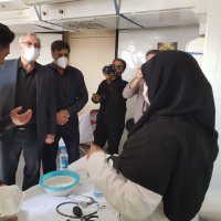 بازدید وزیر بهداشت از موکب ها و پایگاه های سلامت مسیر ملک آباد مشهد