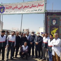 بازدید وزیر بهداشت از موکب ها و پایگاه های سلامت مسیر ملک آباد مشهد