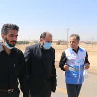 بازدید وزیر بهداشت از موکب ها و پایگاه های اورژانس جاده ای مشهد