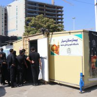 بازدید وزیر بهداشت و رئیس سازمان اورژانس کشور از ایستگاه‌های سلامت و پایگاه‌های اورژانس ۱۱۵ اطراف و داخل حرم مطهر رضوی