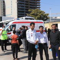 بازدید وزیر بهداشت و رئیس سازمان اورژانس کشور از ایستگاه‌های سلامت و پایگاه‌های اورژانس ۱۱۵ اطراف و داخل حرم مطهر رضوی