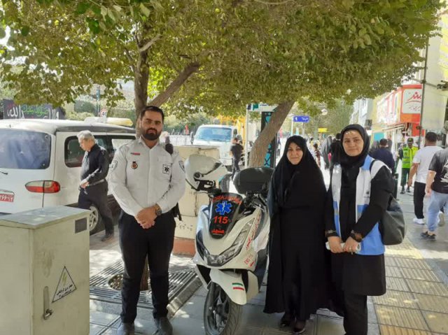 حضور فعال مسئولان و تیم های بهداشتی برای پوشش مراسم جاماندگان اربعین