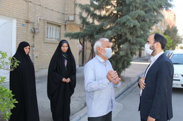 دیدار نوروزی رئیس دانشگاه و مدیر شاهد و ایثار گر با خانواده شهدای سلامت