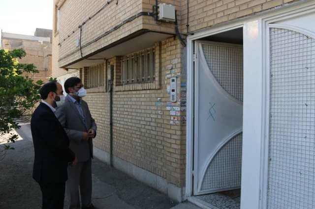 دیدار نوروزی رئیس دانشگاه و مدیر شاهد و ایثار گر با خانواده شهدای سلامت