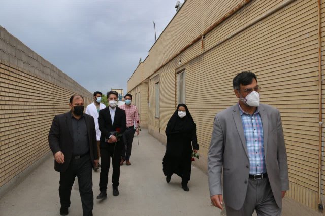 دیدار نوروزی رئیس دانشگاه ازمراکز بهداشتی