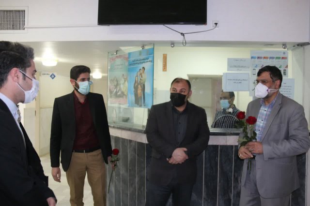 دیدار نوروزی رئیس دانشگاه ازمراکز بهداشتی