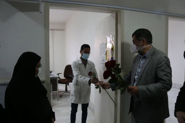 دیدار نوروزی رئیس دانشگاه ازمراکز بهداشتی