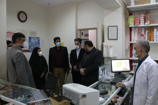 دیدار نوروزی رئیس دانشگاه ازمراکز بهداشتی