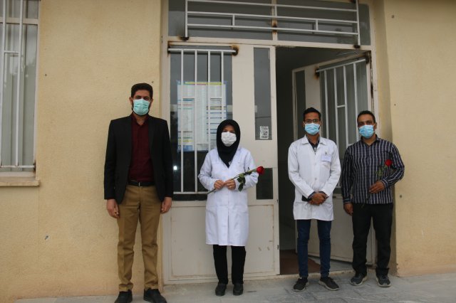 دیدار نوروزی رئیس دانشگاه ازمراکز بهداشتی