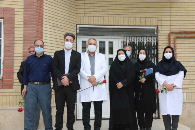 دیدار نوروزی رئیس دانشگاه ازمراکز بهداشتی