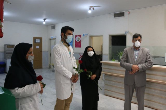 دیدار نوروزی رئیس دانشگاه ازمراکز بهداشتی