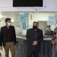 دیدار نوروزی رئیس دانشگاه ازمراکز بهداشتی