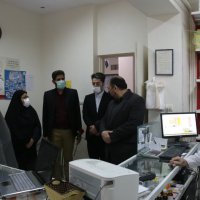 دیدار نوروزی رئیس دانشگاه ازمراکز بهداشتی