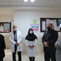 دیدار نوروزی رئیس دانشگاه ازمراکز بهداشتی