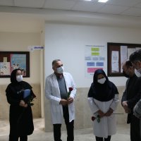 دیدار نوروزی رئیس دانشگاه ازمراکز بهداشتی