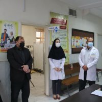 دیدار نوروزی رئیس دانشگاه ازمراکز بهداشتی
