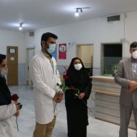 دیدار نوروزی رئیس دانشگاه ازمراکز بهداشتی