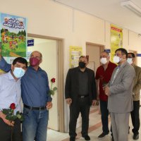 دیدارنوروزی رئیس دانشگاه باکارکنان اورژانس جاده ای