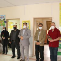 دیدارنوروزی رئیس دانشگاه باکارکنان اورژانس جاده ای