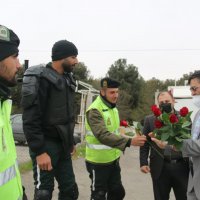 دیدارنوروزی رئیس دانشگاه باکارکنان اورژانس جاده ای