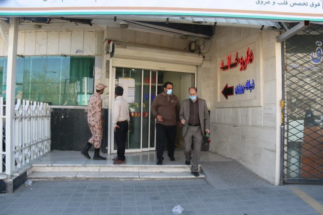 بازدید دکتر وحدتی معاون غذا و دارو از بیمارستان شهید هاشمی نژاد و امام حسین علیه السلام