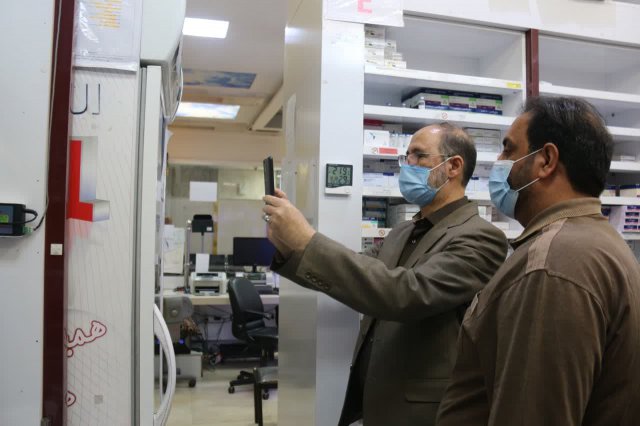 بازدید دکتر وحدتی معاون غذا و دارو از بیمارستان شهید هاشمی نژاد و امام حسین علیه السلام