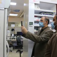 بازدید دکتر وحدتی معاون غذا و دارو از بیمارستان شهید هاشمی نژاد و امام حسین علیه السلام