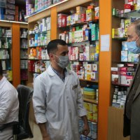 بازدید دکتر وحدتی معاون غذا و دارو از بیمارستان شهید هاشمی نژاد و امام حسین علیه السلام