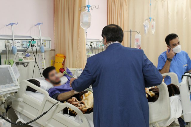 بازدید ریاست محترم دانشگاه از بیمارستان ولایت 
