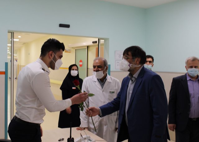 بازدید ریاست محترم دانشگاه از بیمارستان ولایت 