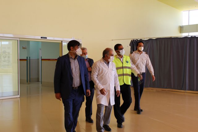 بازدید ریاست محترم دانشگاه از بیمارستان ولایت 
