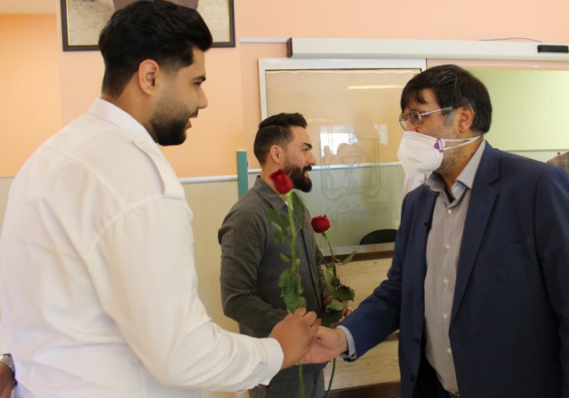 بازدید ریاست محترم دانشگاه از بیمارستان ولایت 