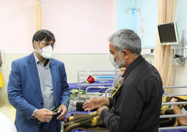 بازدید ریاست محترم دانشگاه از بیمارستان ولایت 