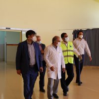 بازدید ریاست محترم دانشگاه از بیمارستان ولایت 