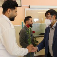 بازدید ریاست محترم دانشگاه از بیمارستان ولایت 