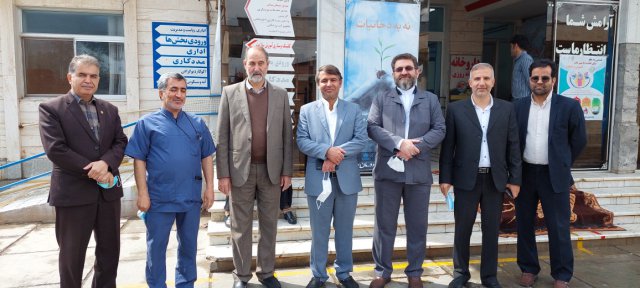 ديدار نوروزی با كاركنان شبكه بهداشت و درمان بردسكن