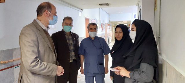 ديدار نوروزی با كاركنان شبكه بهداشت و درمان بردسكن