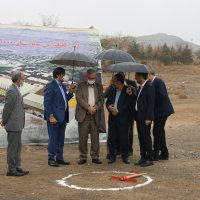 آئین کلنگ زنی بیمارستان 1000 تختخوابی
