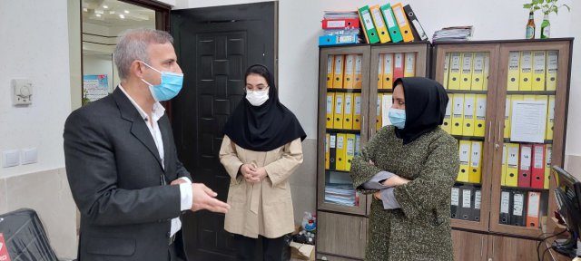 ديدار نوروزی با كاركنان مركز جامع سلامت روستایی (انابدو طالقانی) بردسکن