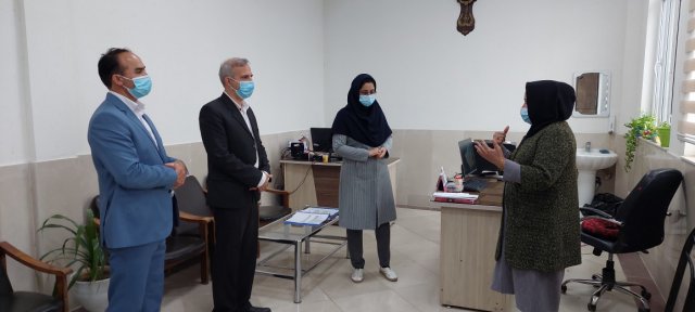 ديدار نوروزی با كاركنان مركز جامع سلامت روستایی (انابدو طالقانی) بردسکن
